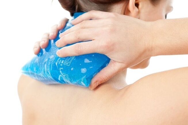 Compressing osteochondrosis