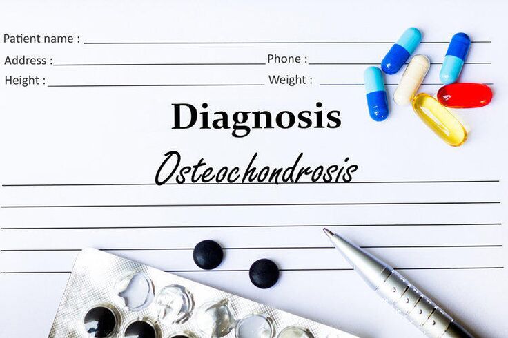 medications to diagnose osteochondrosis